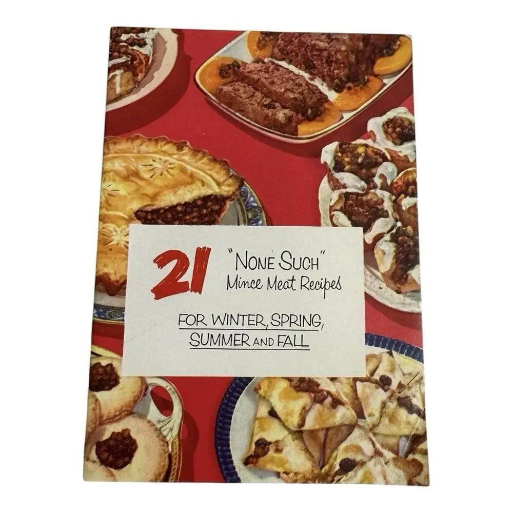 Vintage Cookbook Lot 4 Booklets 1950’s Recipes Dinner Dessert Cakes